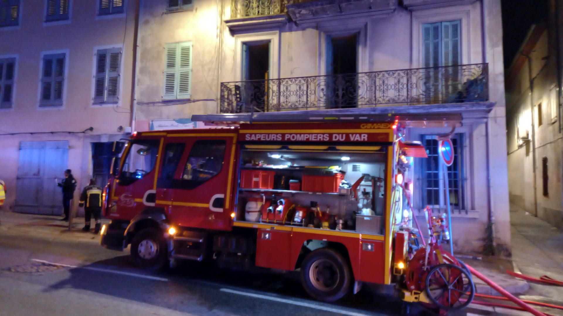 Incendie boulevard de la Liberté