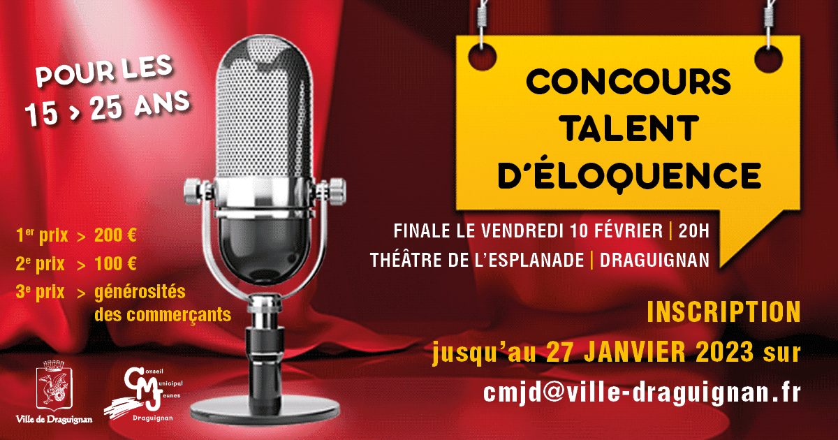 concours talent d'éloquence