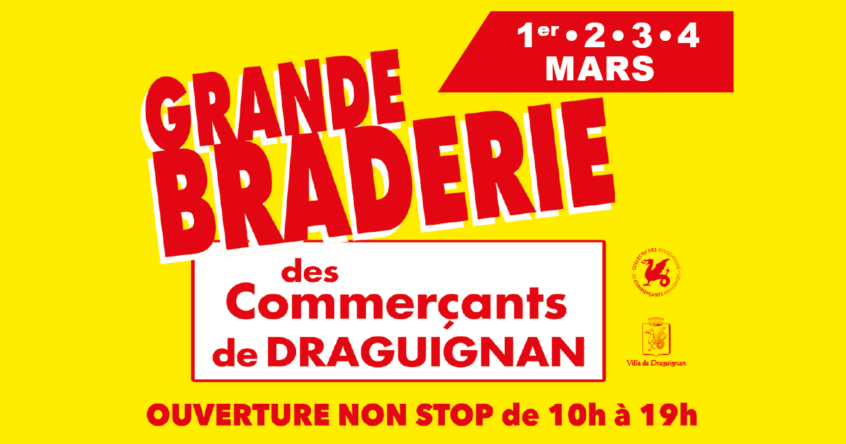 Braderie des commerçants mars 2023