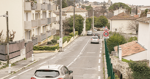 Travaux avenue de Montferrat avant