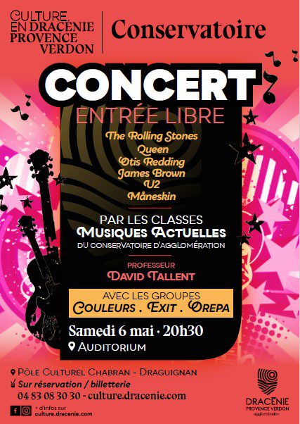 Concert musique actuelle