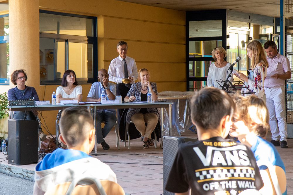 Concours de lecture à voix haute au lycée Jean Moulin