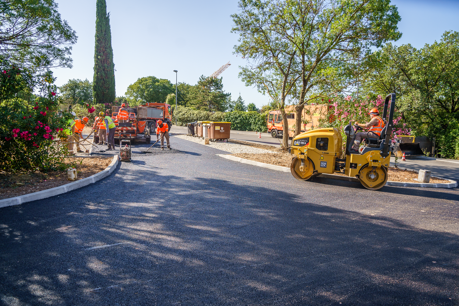 aménagement de Points d'Apport Volontaire des déchets à Draguignan