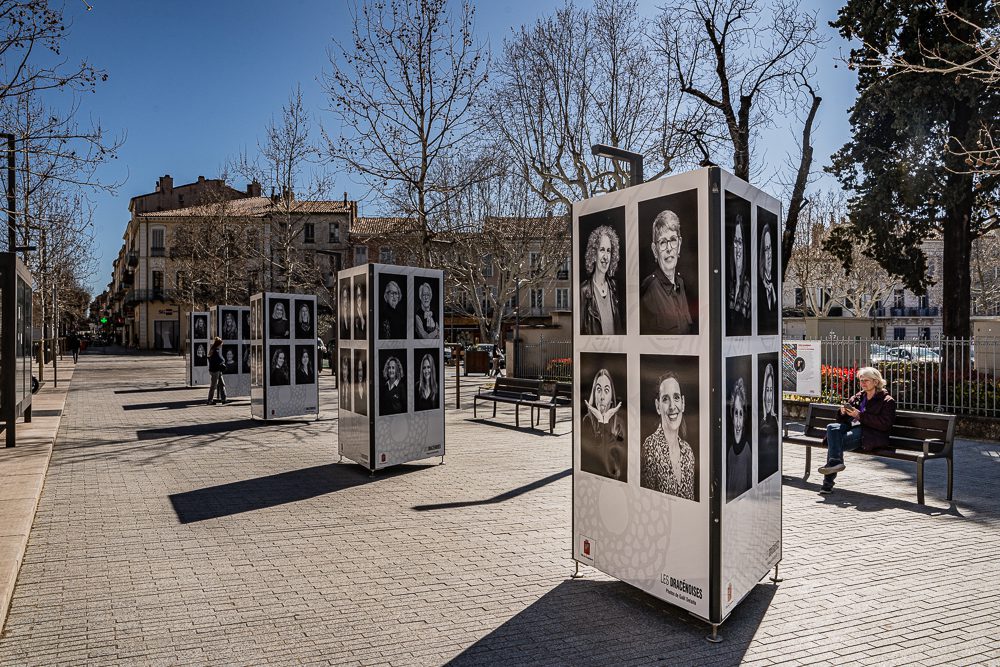 exposition photos ville de Draguignan.